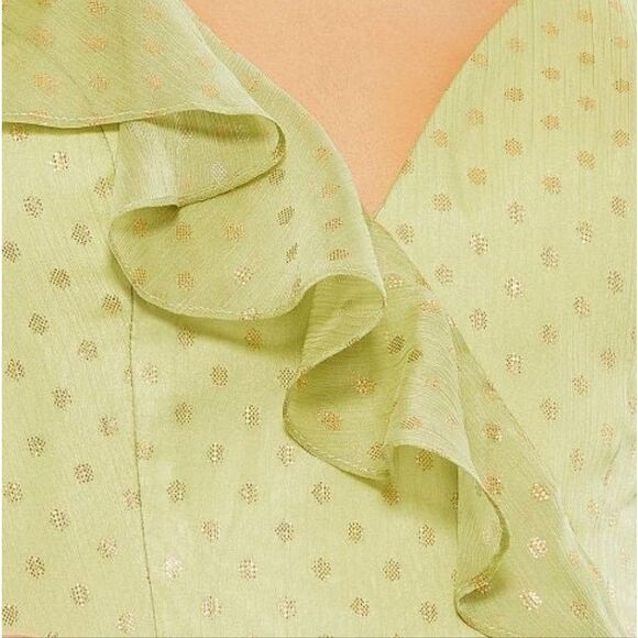 Mac Duggal Short Green Wedding Guest Dress 70163 Size 16 NWT Retail 278 - Picture 4 of 7